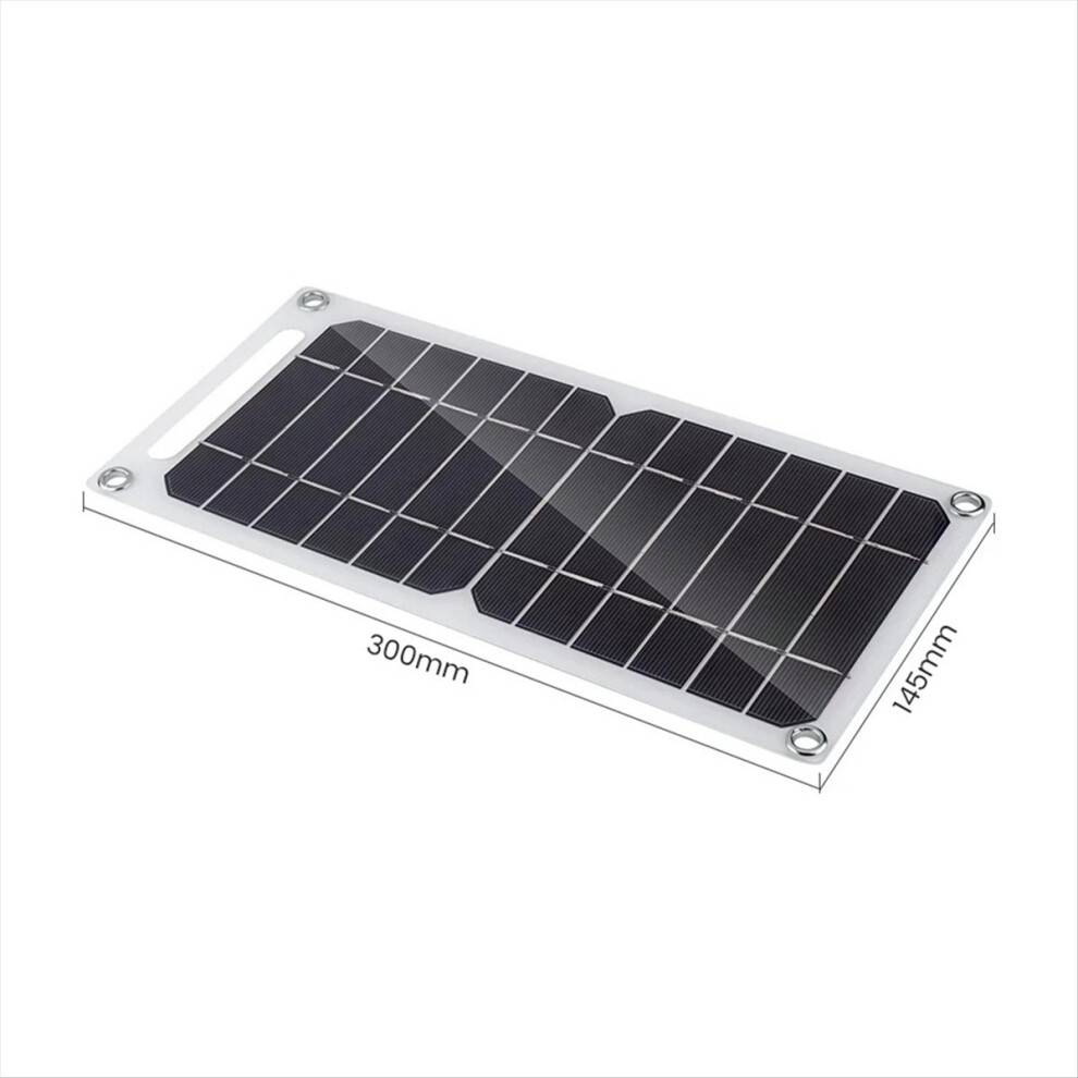 Saudism 6W Solar Panel USB Cell Charger System Kit