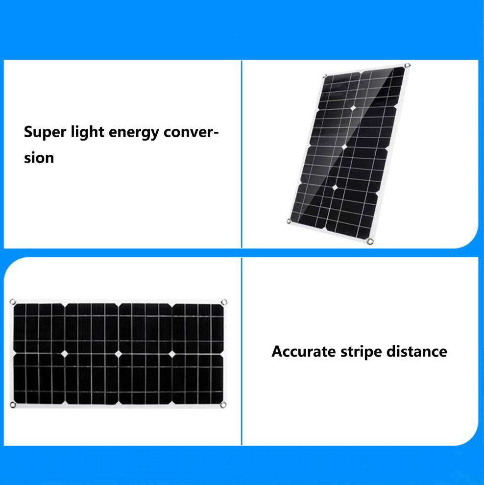 40W Bendable Poly Solar Panel USB Out