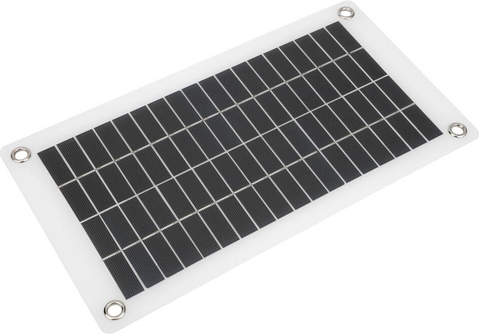 10W 18V Semi-Flexible Solar Module USB DC