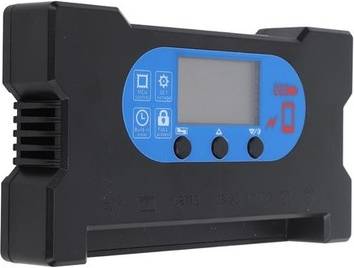 Solar Controller Hd Display Dual Usb Type C