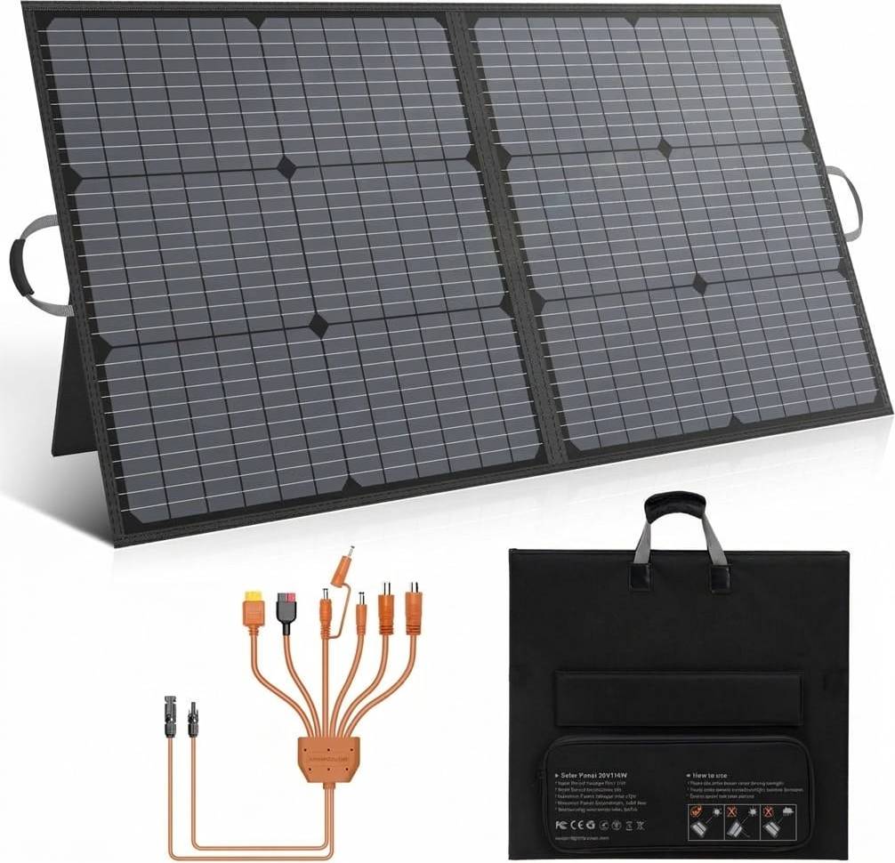 Solar panel kit 110W Portable Solar Panel Kit