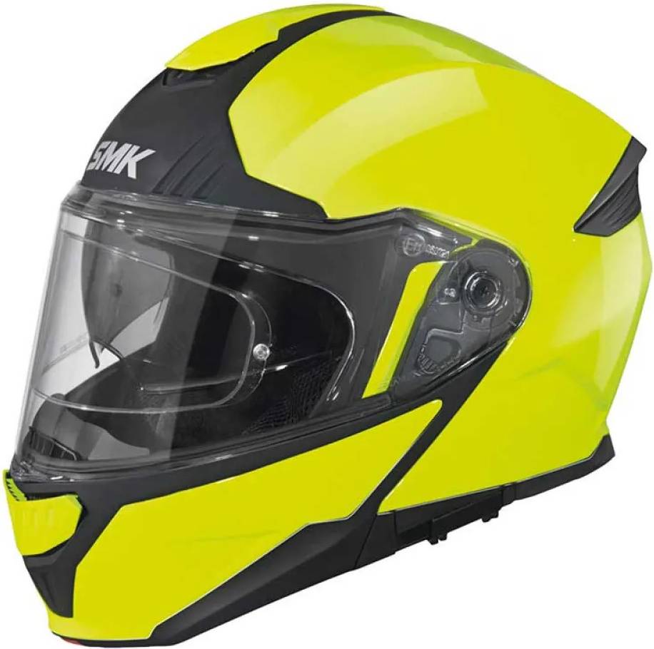 SMK Gullwing Hv400 Modular Helmet - Yellow