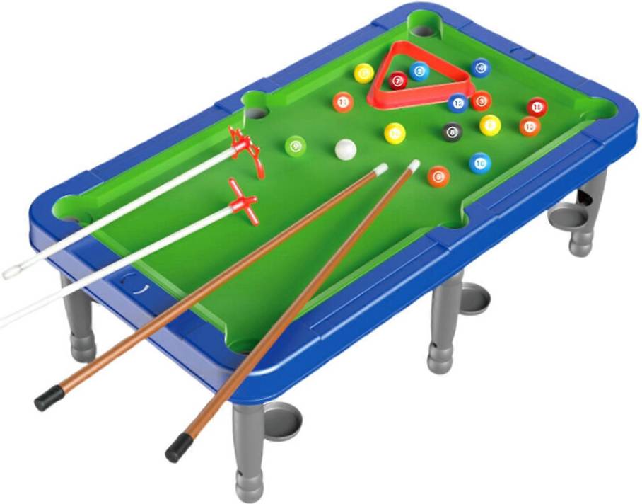 6-In-1 Mini Billiards Table Game