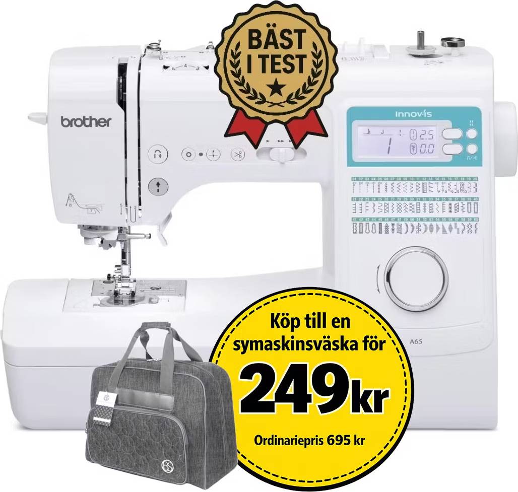 Brother Innov-IS A65 Bäst Test Råd Rön 2025