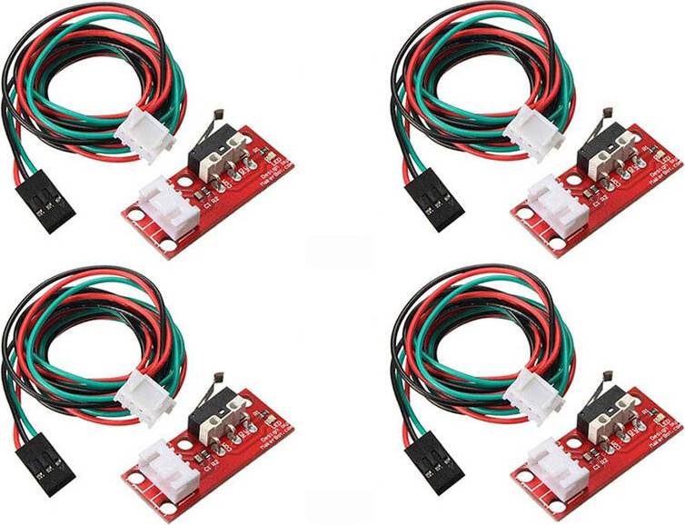 3D Printer Endstop Mechanical Control Panel 4Pcs