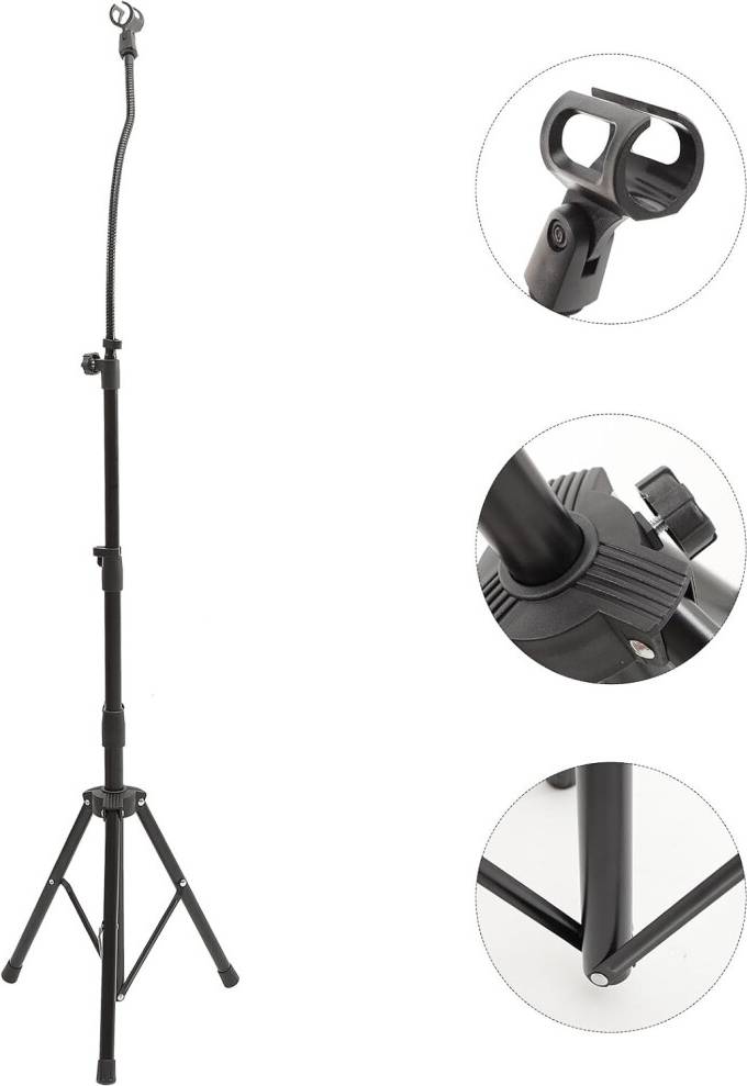 HKHBJS Supporto Microfono Con Clip Portatile