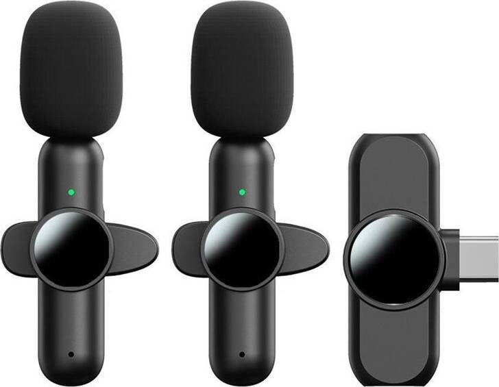 Tlily Microfoni Lavalier Wireless Plug Riduzione Rumore