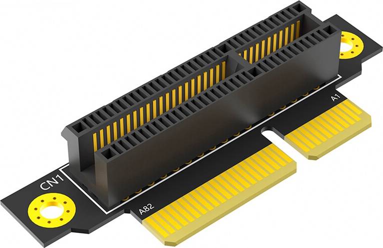 Jojomino PCI-e 4X 3.0 90Degree Reverse Riser Card