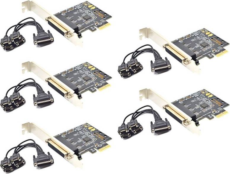 Typecat PCI-E Serial Port Card 4-Pin Expansion Control