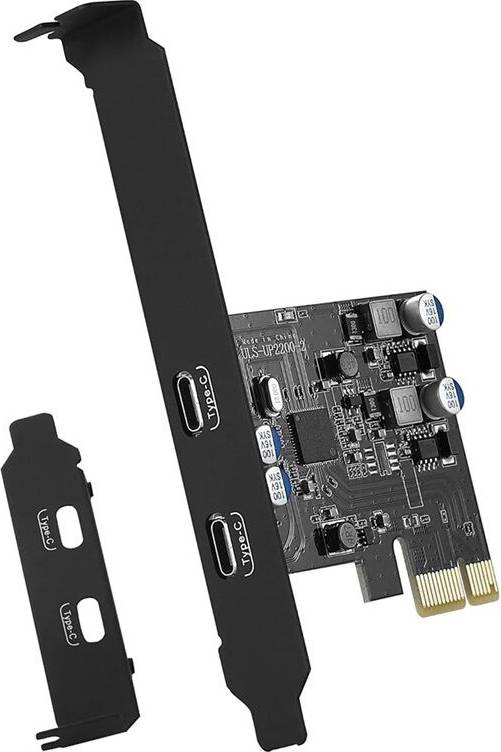 Torribaly 5 Gbit S PCIe 1X Dual USB C Extender Riser