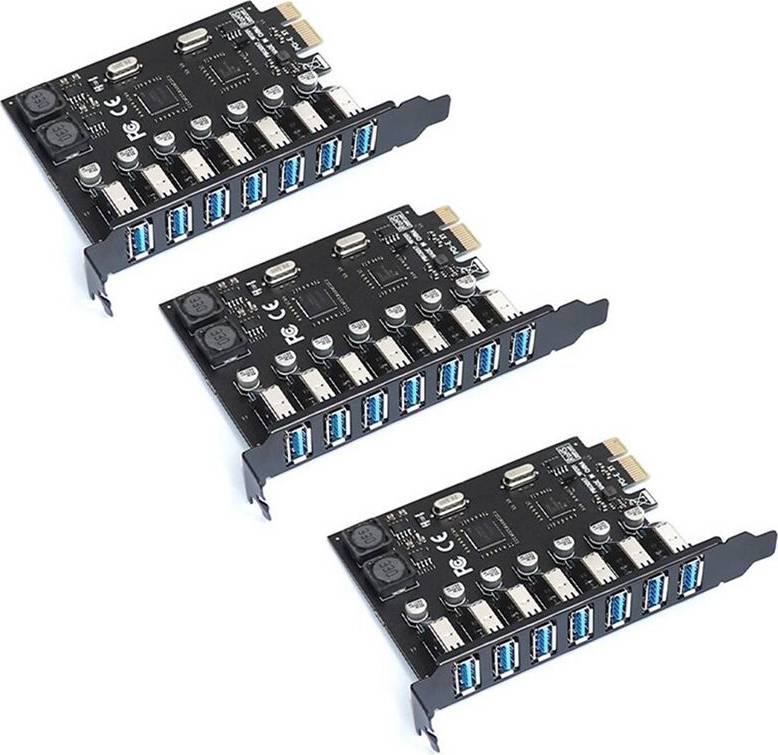 Typecat 3X USB 3.0 PCI Express Adapter Card