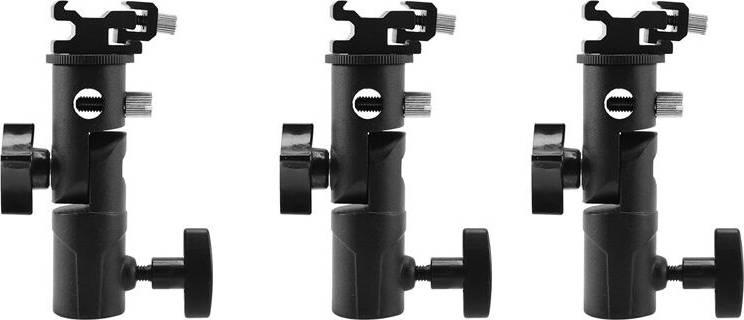 Typecat 3X Camera Flash Speedlite Mount