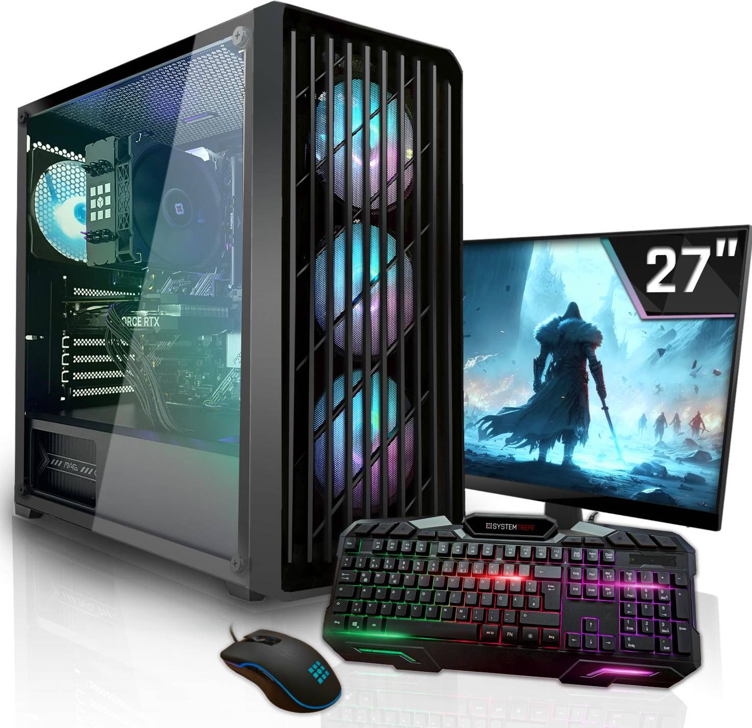 Rx 9060 xt Systemtreff Gaming PC G255134 Radeon RX 9060 XT
