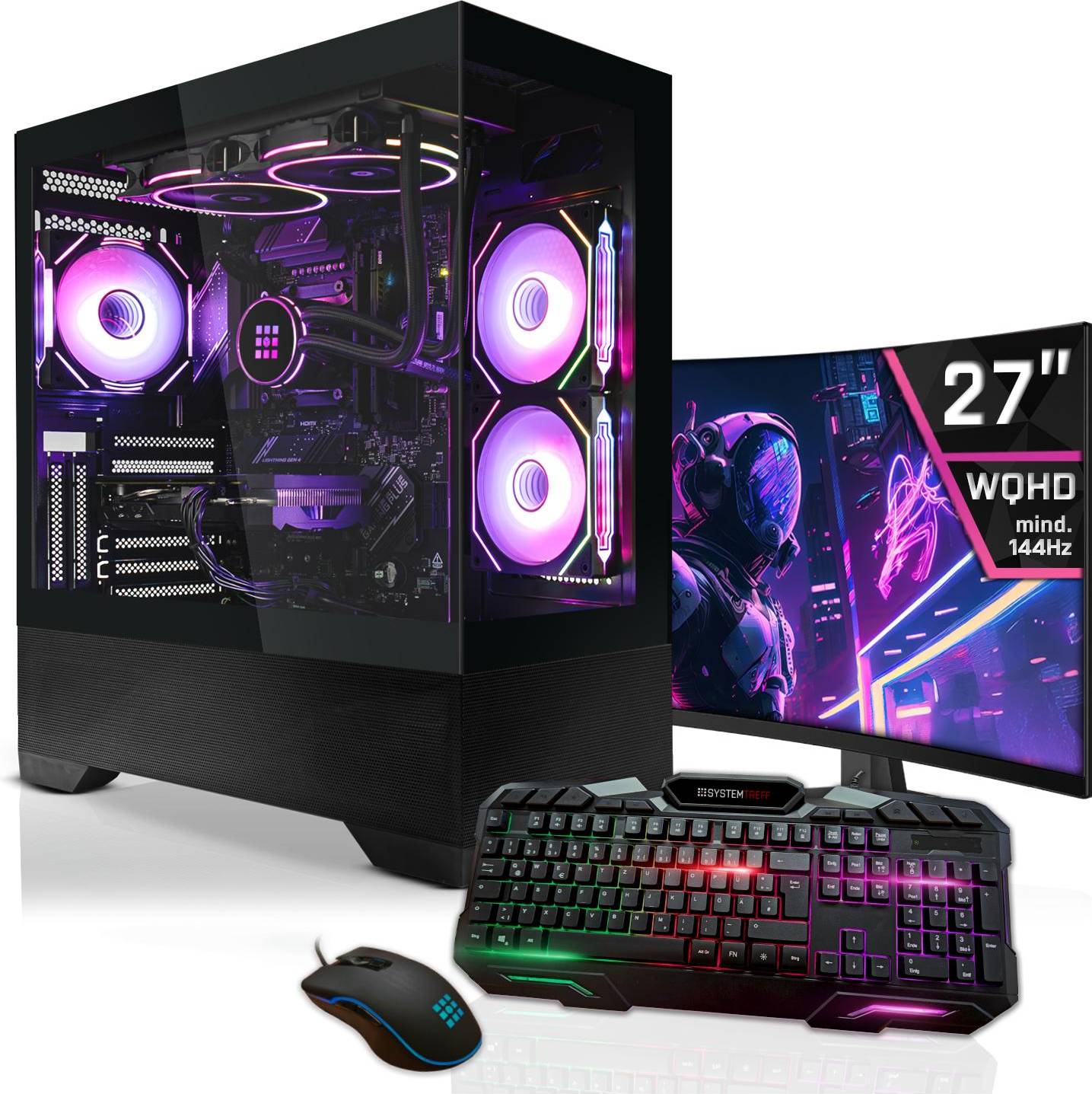 Rx 9070 Systemtreff Gaming PC G255202 Radeon RX 9070