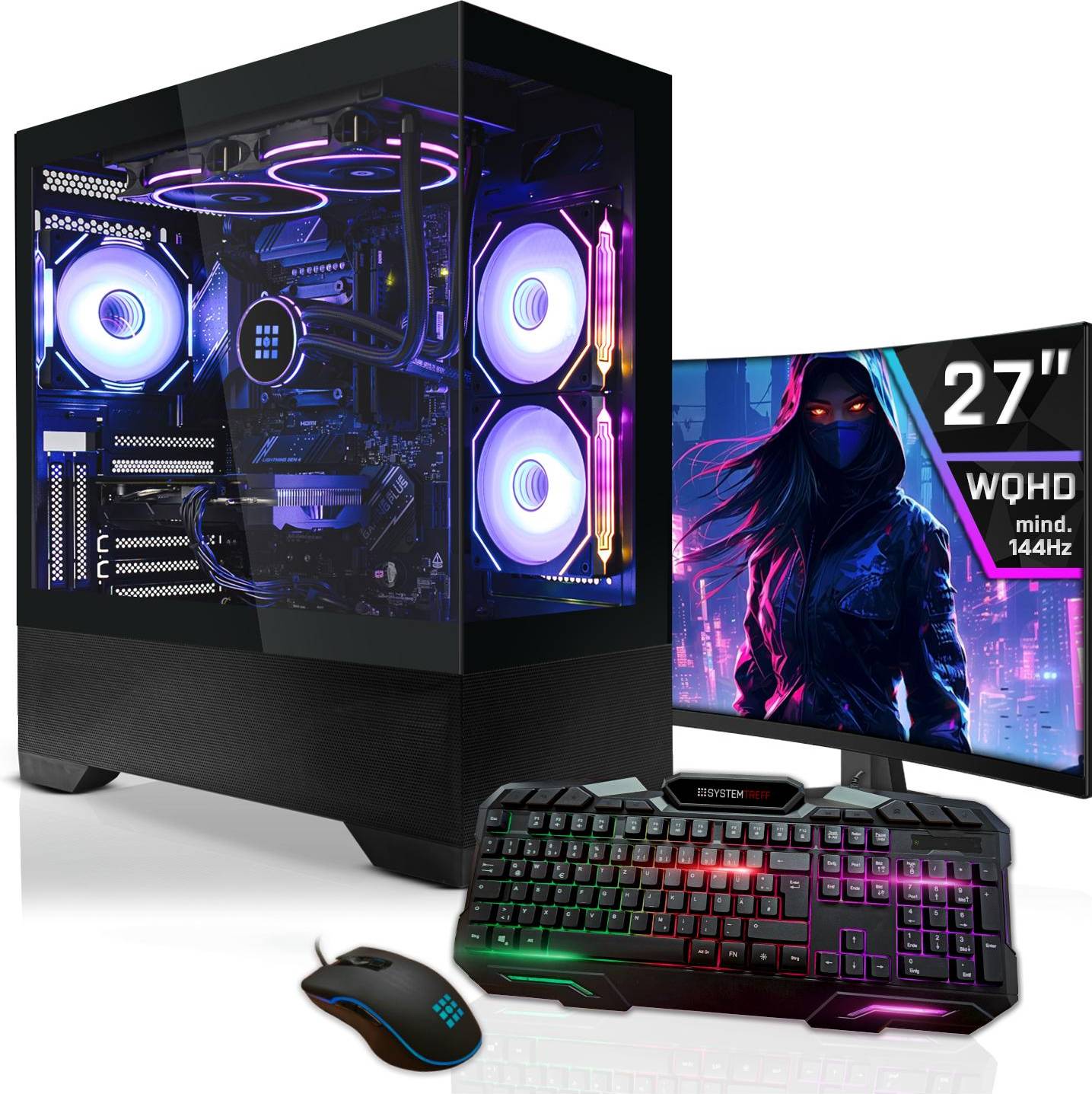Systemtreff Gaming PC G255198 1000GB 32GB Radeon RX 9070