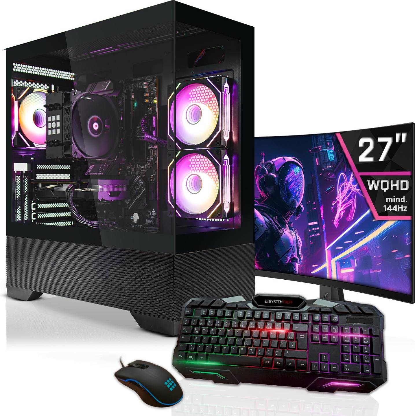 Rx 9060 xt Systemtreff Gaming PC G255521 Radeon RX 9060 XT