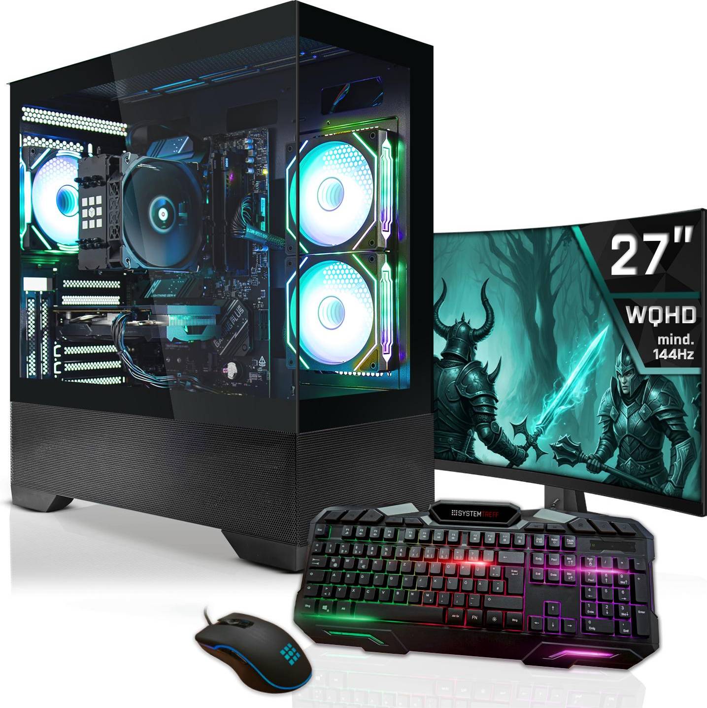 Systemtreff Gaming PC G255673 1000GB 32GB Ryzen 7 Radeon RX 9070 XT