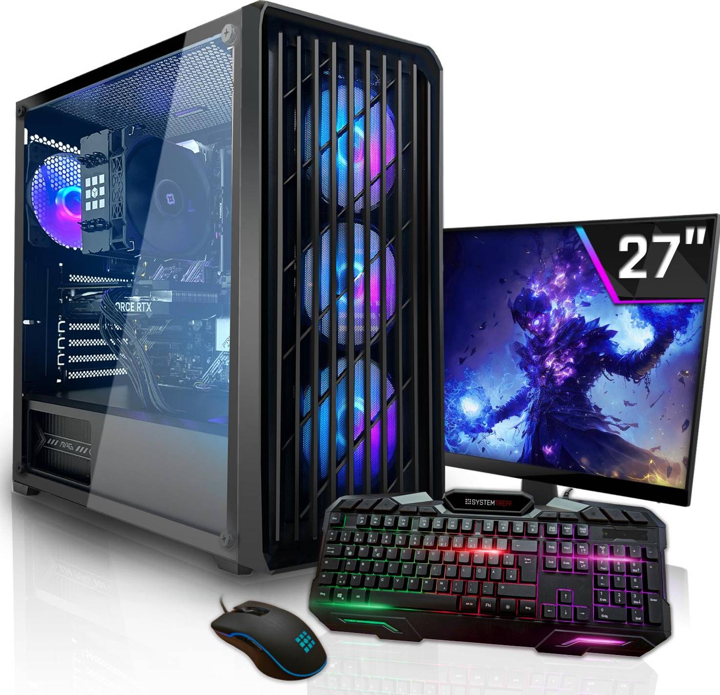 Rx 9060 xt Systemtreff Gaming PC G255141 Radeon RX 9060 XT