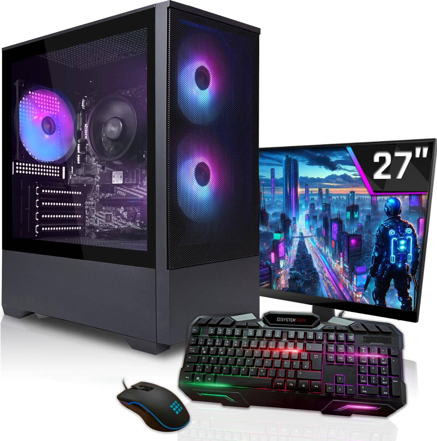 Rx 9060 xt Systemtreff Gaming PC Radeon RX 9060 XT