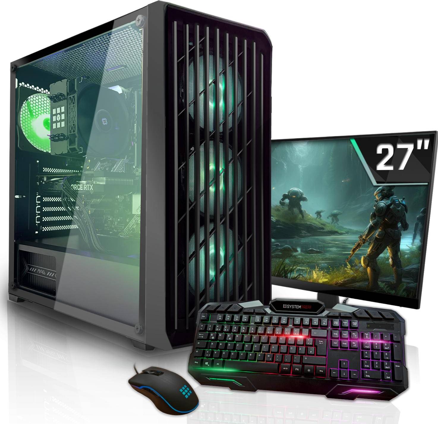 Rx 9060 xt Systemtreff Gaming PC G255087 Radeon RX 9060 XT