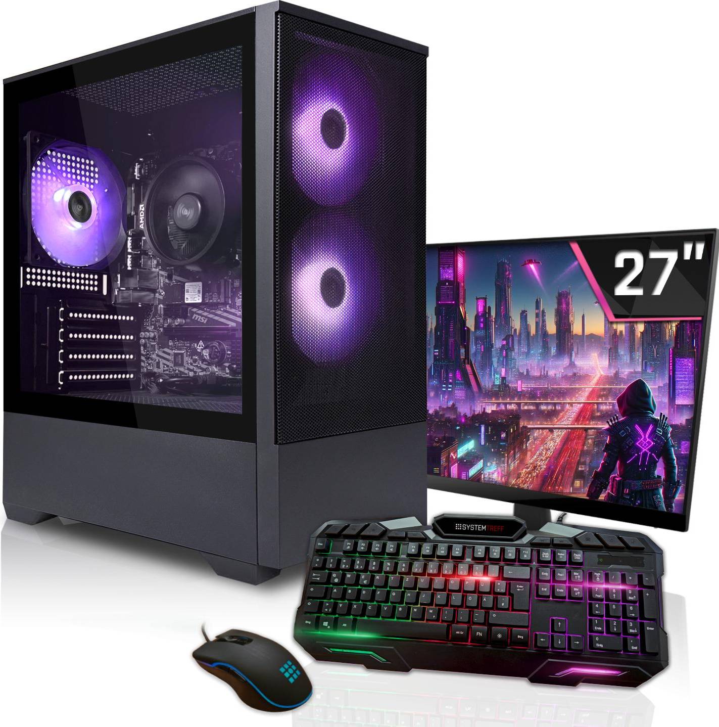 Systemtreff Gaming PC G254938 Ryzen 7 Radeon RX 7600