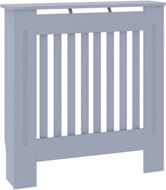 Modern MDF Radiator Cover Grey 78 Cm