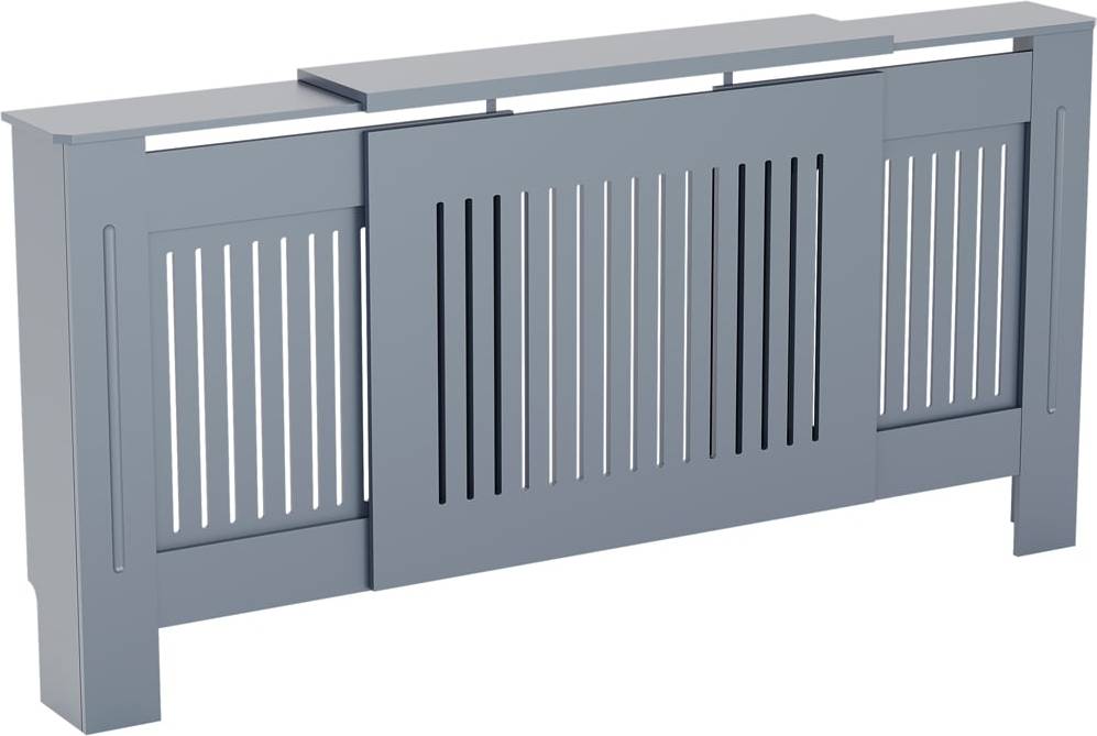 Vida Designs Chelsea Grey Adjustable Radiator Cover