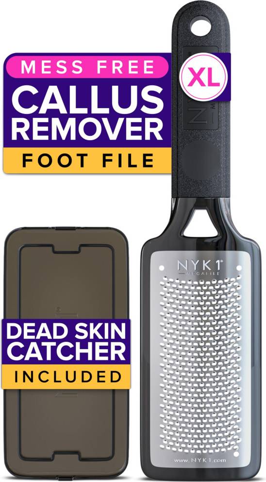 NYK1 Rustproof Foot File Callus Remover XL