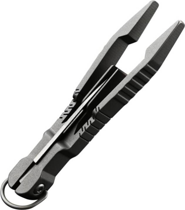Multitool Precision Tweezer 2 in 1 Titanium Small Keychain Multiværktøj