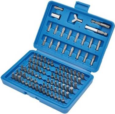 Draper Screwdriver Bit Set 100 Piece