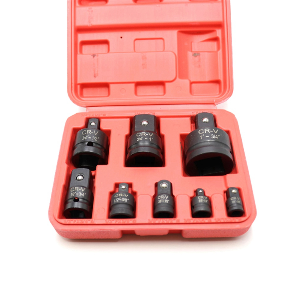 8 pcs Set Impact Socket Adapter Socket Bit