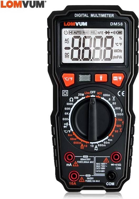 Multimeter digital DM58 Digital Multimeter