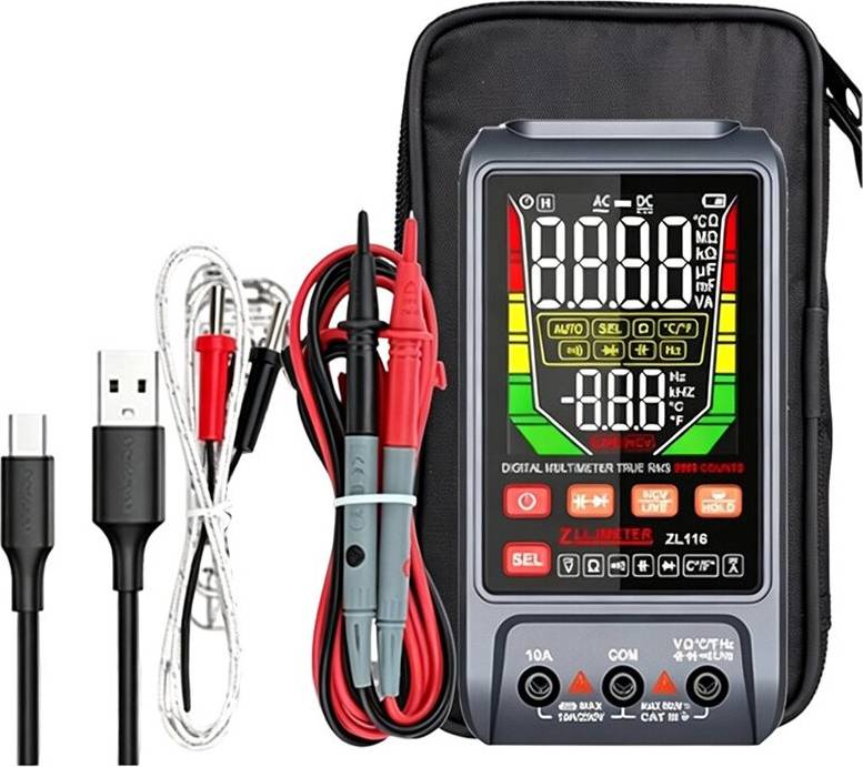 Usb meter USB Lade Digitalmultimeter True RMS
