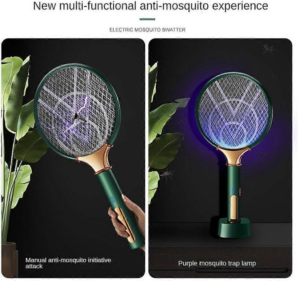 Rechargeable Electric Mosquito Racket Cordless