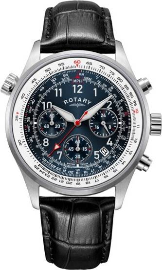 Rotary RGS10009 52 Pilot Chronograph Watch