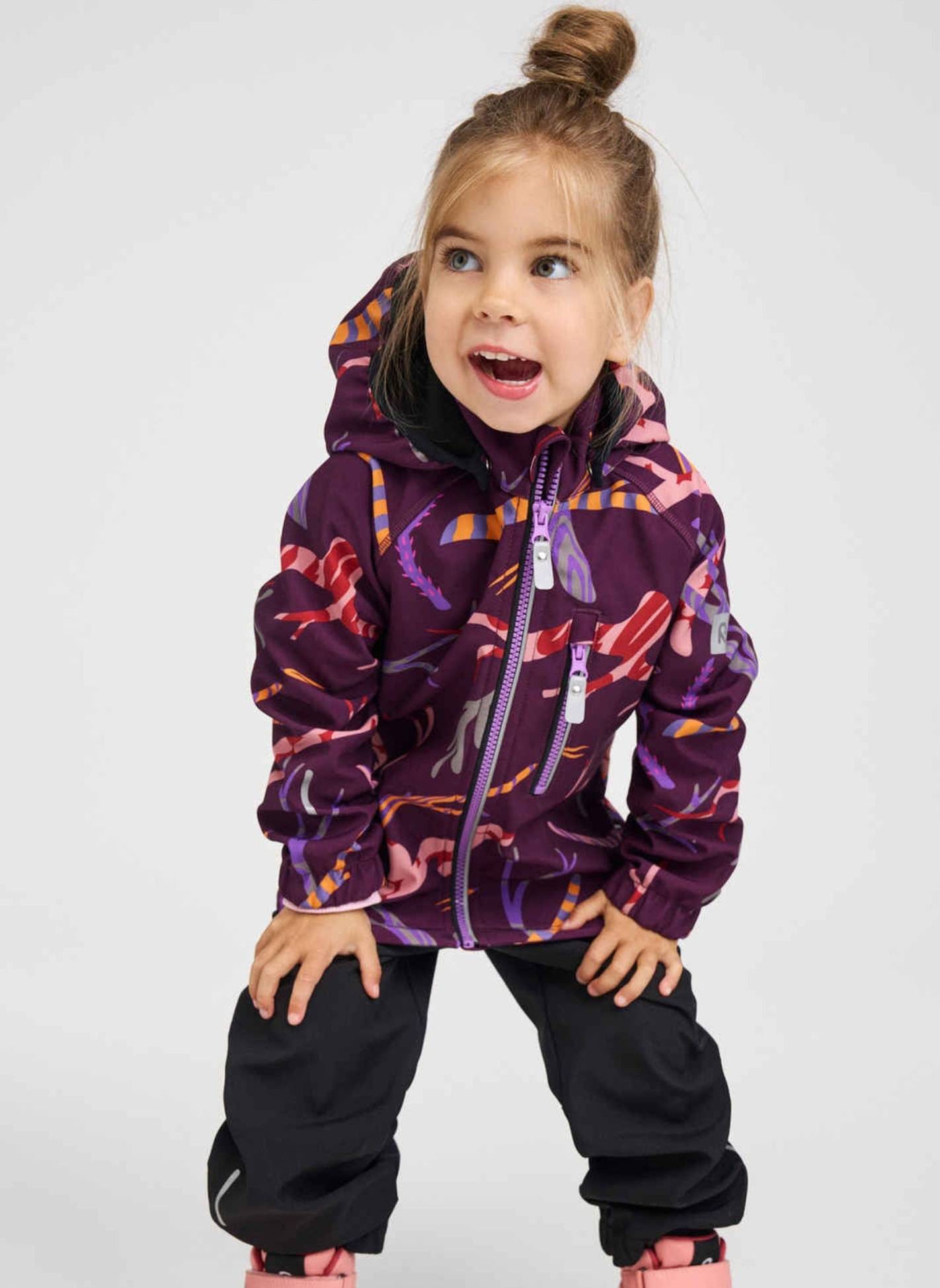 Reima Vantti Softshelljacka Barn - Lila