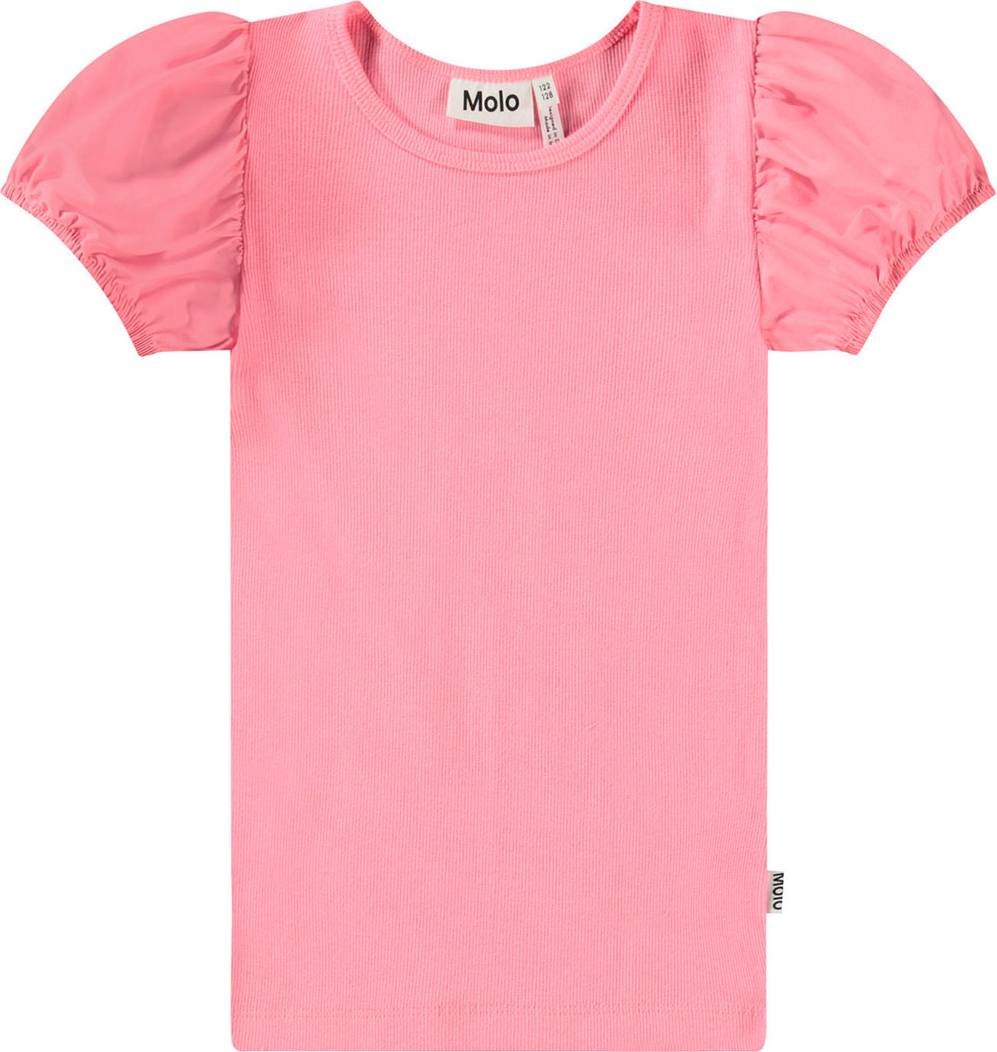 Molo Raluca Rib T-Shirt - Pink Lemonade