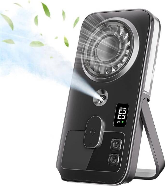 Handheld Misting Fan Rechargeable Portable