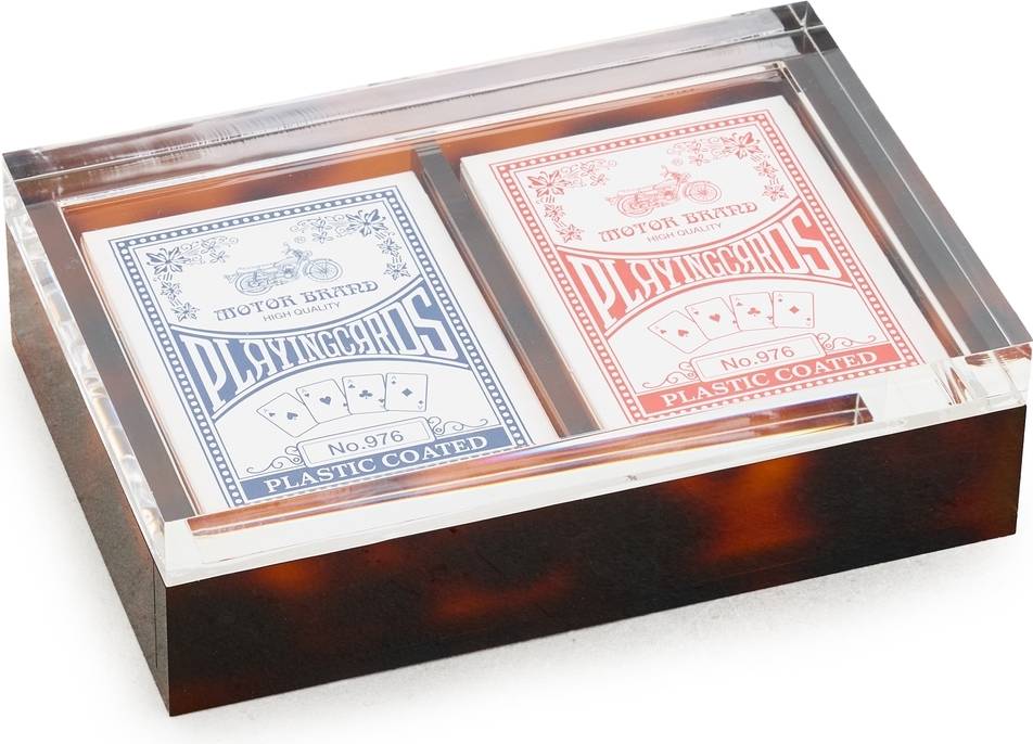 Tizo Design Lucite Tortoise Card Set