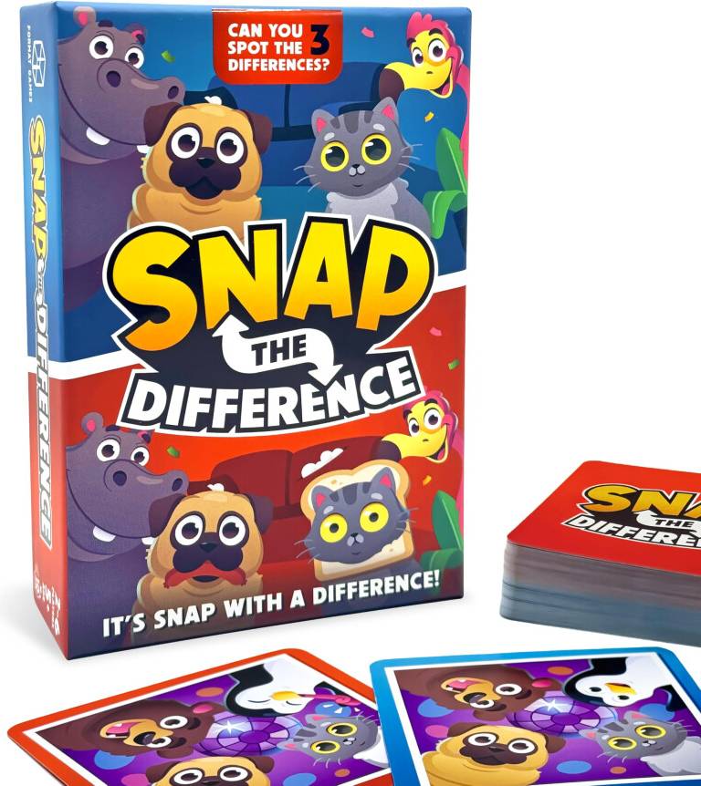 Snap the Difference Card Game
