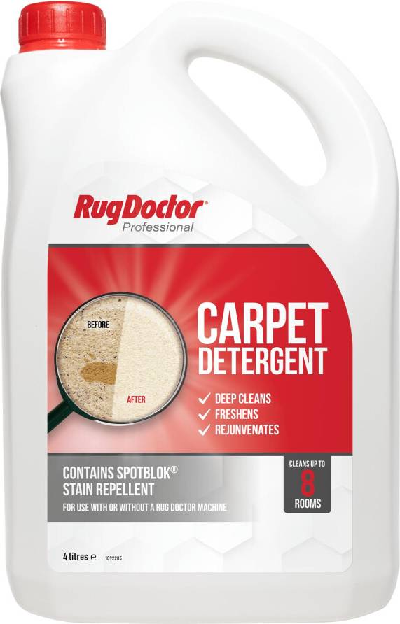 Rug doctor carpet cleaner Doctor Carpet Detergent Rug 4 Litre