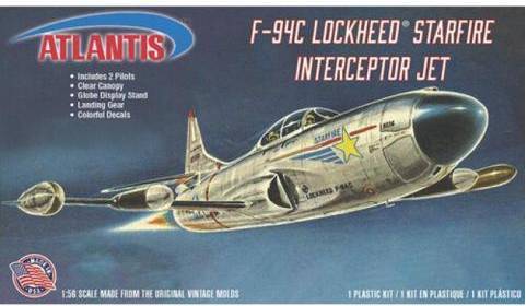 Atlantis Lockheed F-94C Starfire Interceptor Swivel Stand Kit