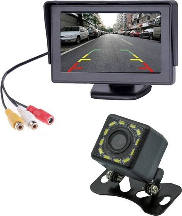 Tlily Car Rear View Camera 4.3 Inch CST-922