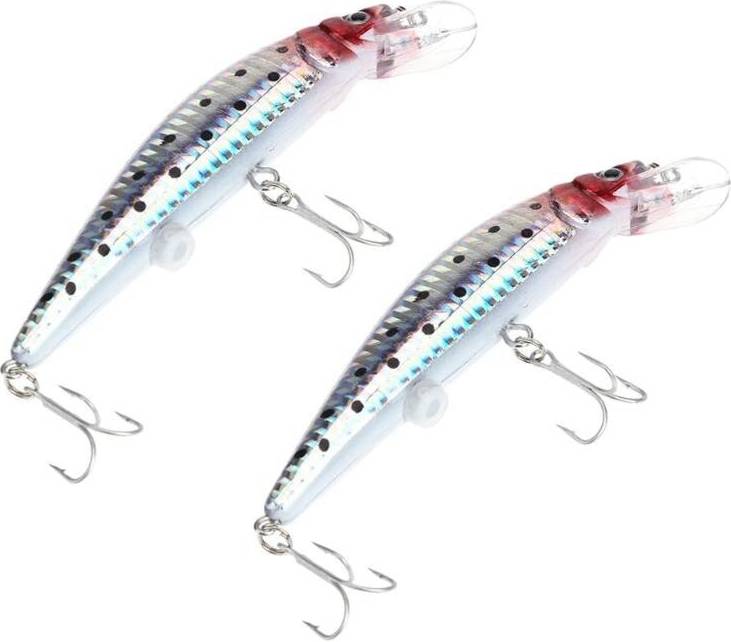 USB LED Fiskedrag 2 St