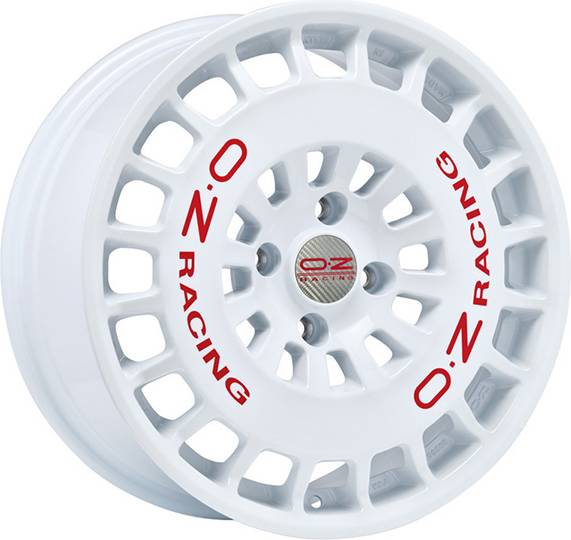 OZ Racing Oz Rr40 Race White Red Lettering 17 Zoll Alufelgen