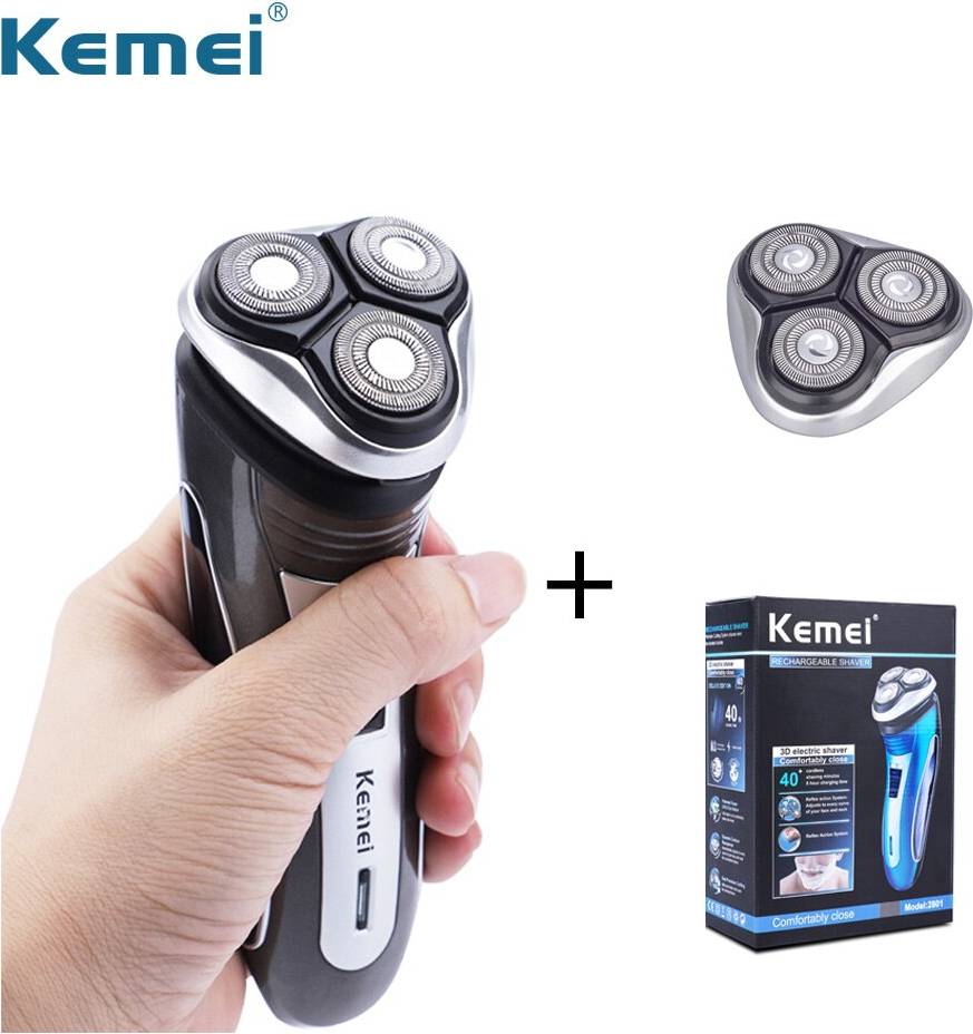 Kemei 2801 Elektrisk Rakkniv Rakapparat