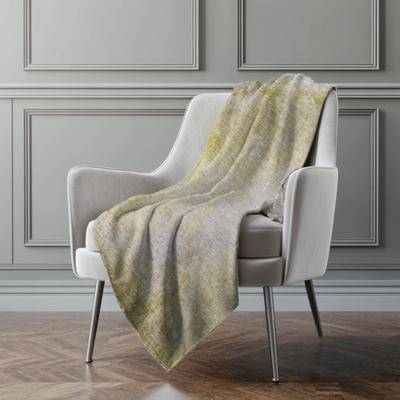 Addison Rugs Premium Machine Washable Abstract Ombre Sherpa Blankets