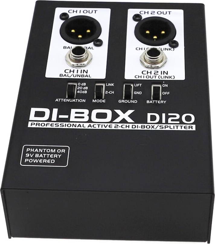 2-Channel Active DI Box