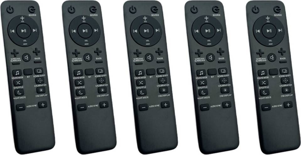 5X 4K Ultra HD Soundbar System
