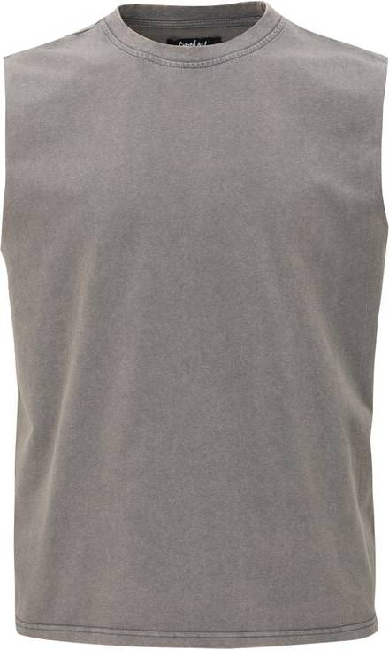 Forplay Open Edge Tank Top Grey Washed